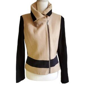 Barney’s Wool & Linen Color Block Jacket